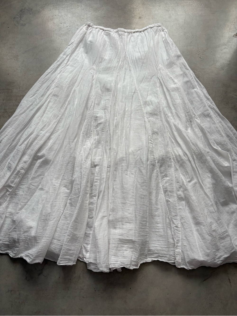 CP Shades Lily Cotton Silk Maxi Skirt - Picture 9 of 16